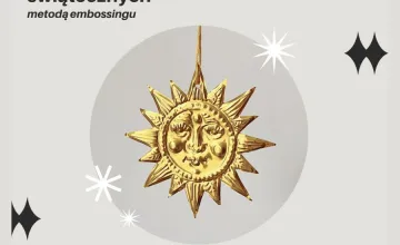 Warsztaty tworzenia ozdób świątecznych metodą embossingu